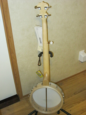 Deering Goodtime banjo back
