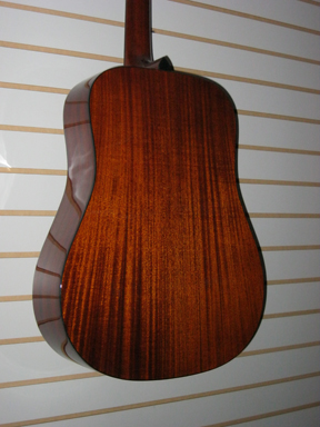 Blueridge BR40 guitar back
