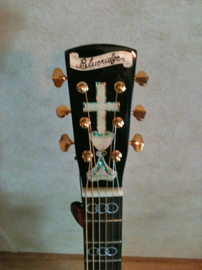 Blueridge - BR-343 - Blueridge Gospel headstock