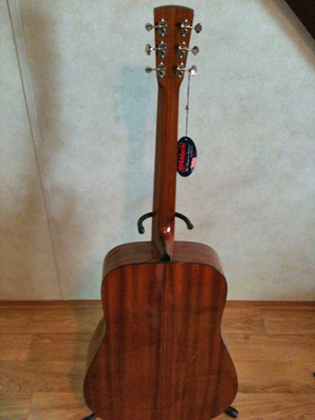 Blueridge BR-40A back